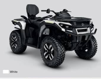 Can-am Outlander Max Electric White 2026