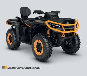 Can-am Outlander MAX XT-P 1000R MINERAL GREY & ORANGE CRUSH 2026