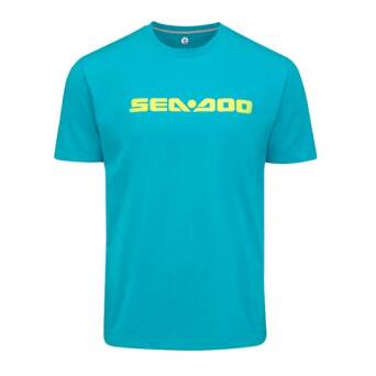 KOSZULKA SEA-DOO MEN'S SIGNATURE AQUA ROZ. 2XL