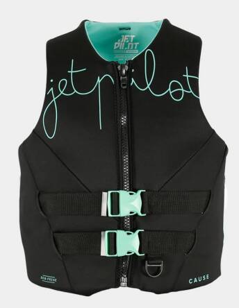 JETPILOT CAUSE F/E LADIES ECO VEST BLACK M 