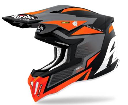 KASK AIROH STRYCKER AXE ORANGE MATT M