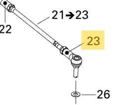 KOŃCÓWKA DRĄŻKA CAN-AM RP1015-OE  709400487