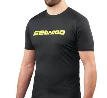 BLUZKA SEA-DOO MEN'S SIGNATURE RASHGUARD BLACK M