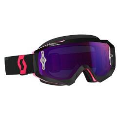 GOGLE SCOTT HUSTLE MX BLACK/FLUO PINK/PURPLE 