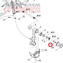 NAKRĘTKA BRP OSI TYŁ BRP 232591414 