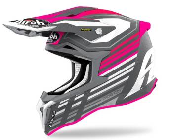 KASK AIROH STRYCKER SHADED PINK MATT S